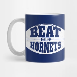 Beat the Hornets // Vintage Football Grunge Gameday Mug